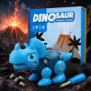 Blue Dinosaur Assembly Toy Box Children's Educational building Block set Specification image